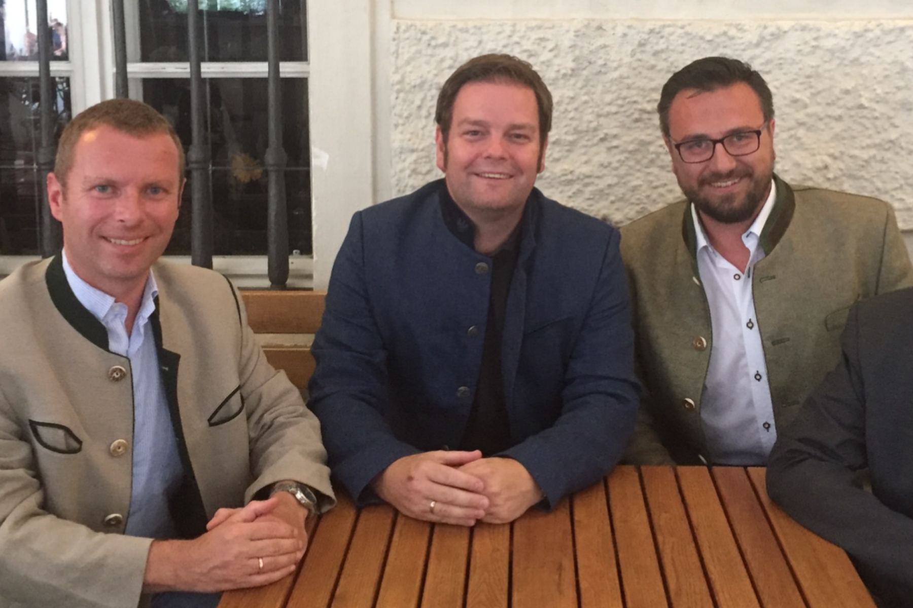 Neue Südtiroler Freiheitlichen-Spitze auf Antrittsbesuch bei FPÖ Tirol