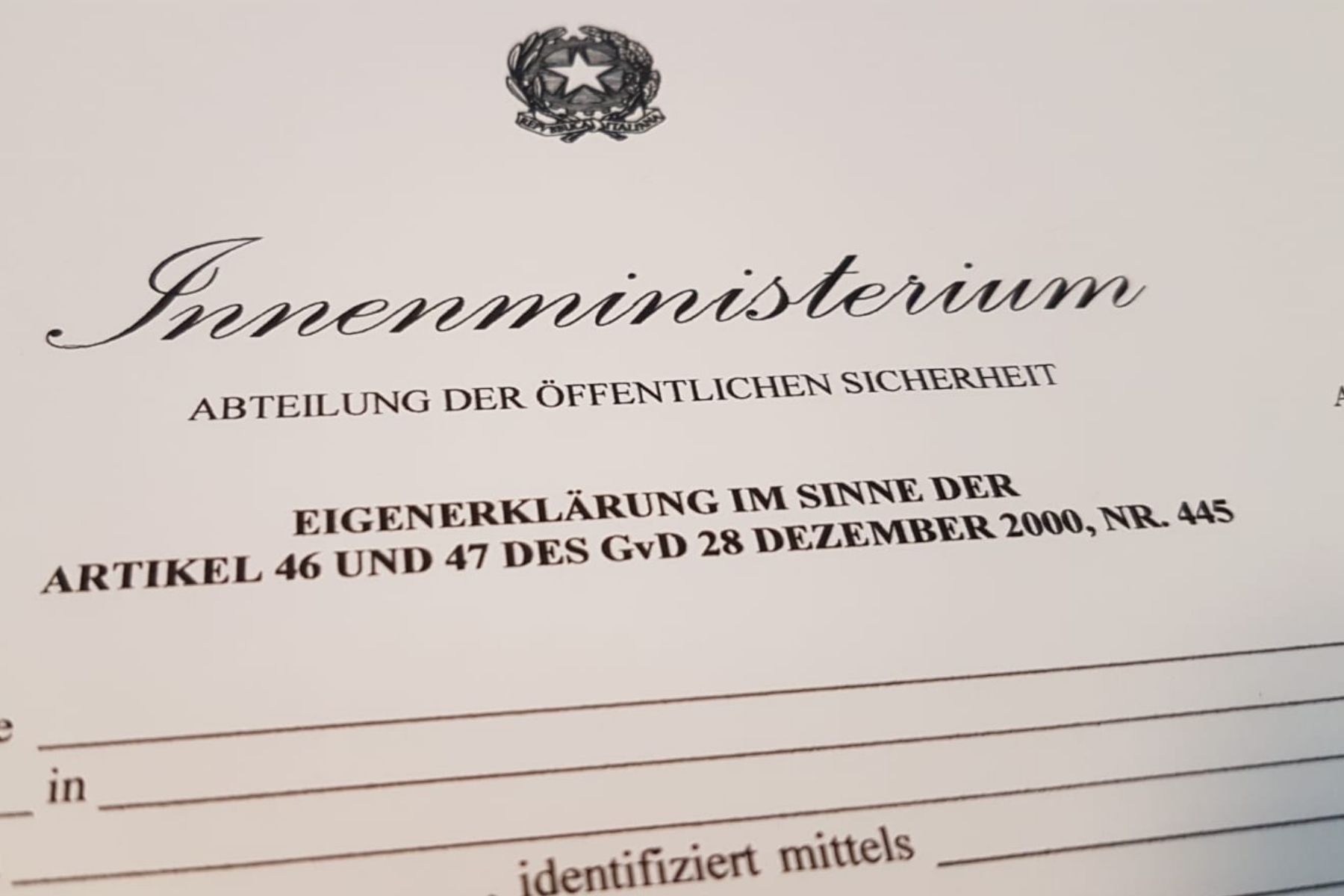 Coronakrise – Neue Eigenerklärung zum Herunterladen