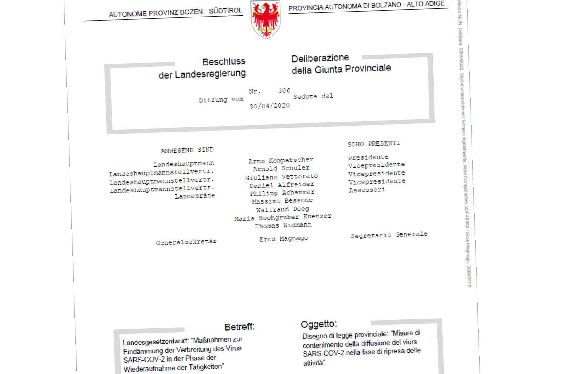 Landesgesetzentwurf zur Phase 2