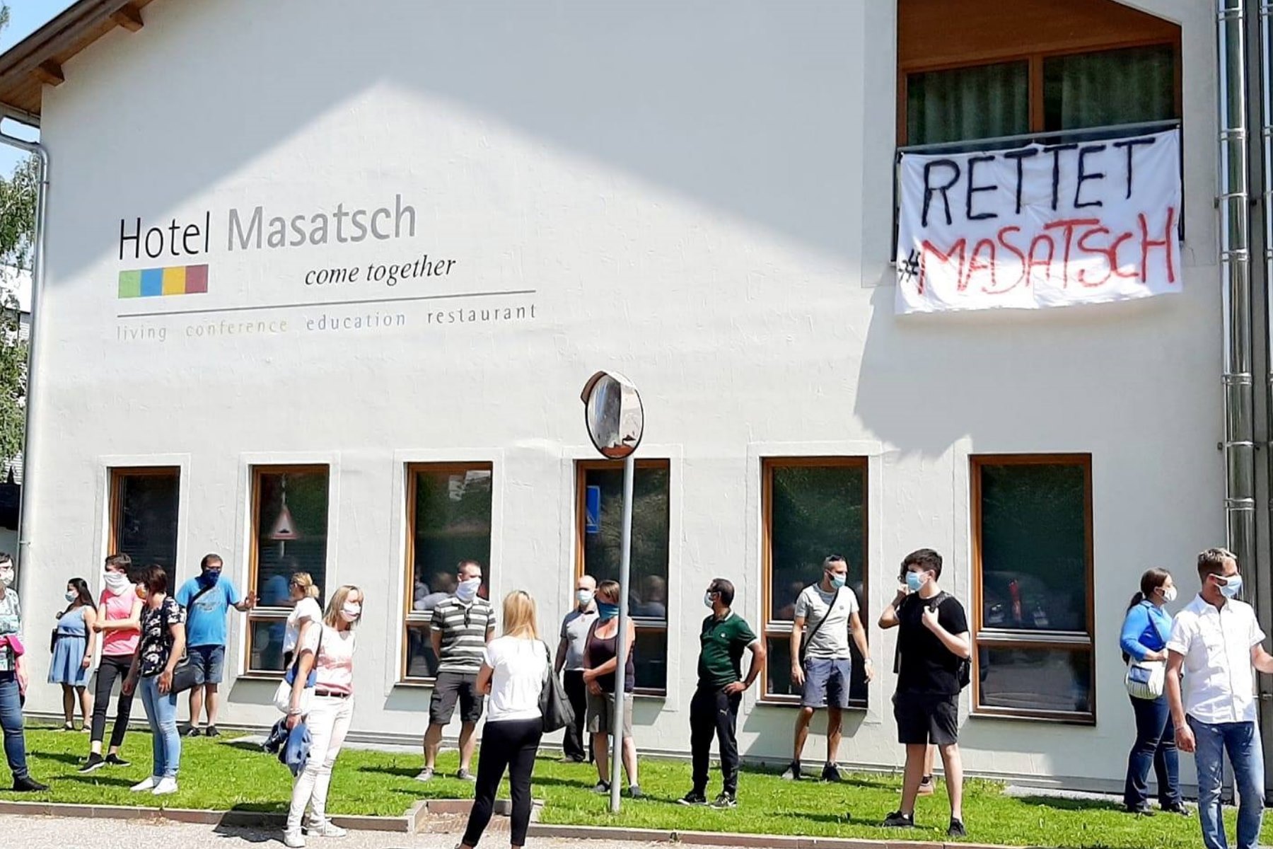 Barrierefreies Hotel Masatsch retten